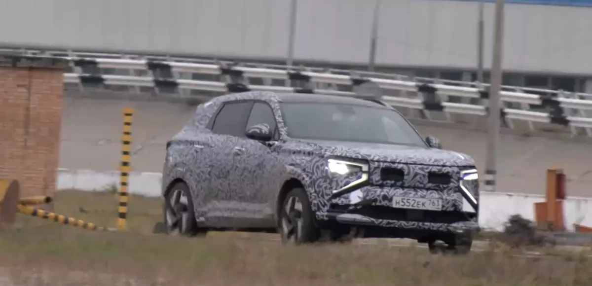 АВТОВАЗ тестирует новый кроссовер Lada Azimut:   испытания новинки в Тольятти