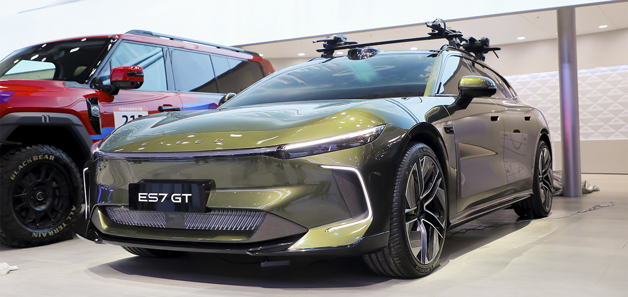 В Китае представили новый Exlantix ES7 GT