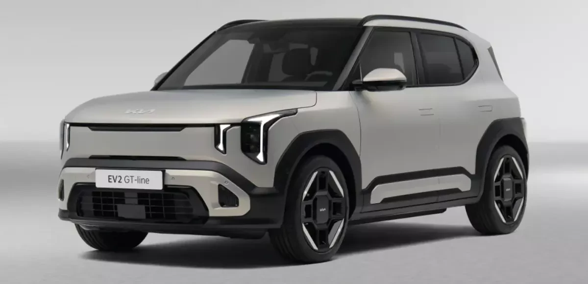 Представлен самый доступный электромобиль Kia:   первый обзор кроссовера EV2