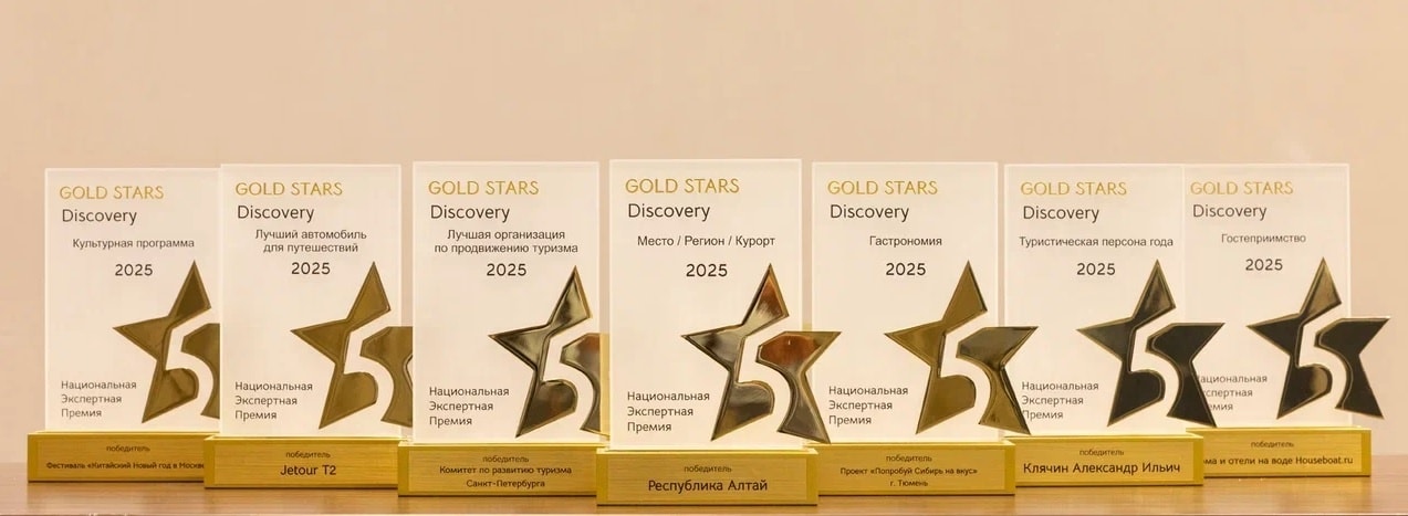 Объявлены победители премии GOLD STARS Discovery