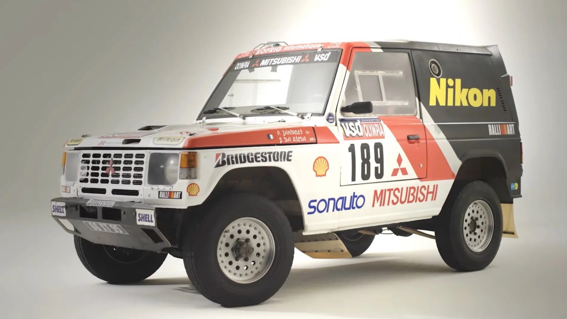 Mitsubishi восстановит первый Pajero, выигравший «Дакар»